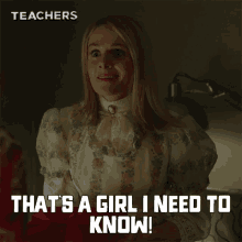 who is she thats a girl i need to know girl teachers teachers series