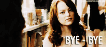 Bye Bye GIF - Emma Stone Bye Bye Bye GIFs