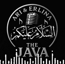 a logo for ari and erlina the java