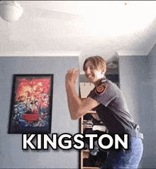 Kingston Griddy Gif GIF - Kingston Griddy Gif Hit The Griddy GIFs