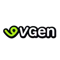 a logo that says " commission me on vgen " on it
