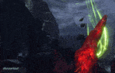 a computer screen shows a landscape with the words illusive soul on the bottom