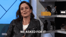 we asked for it sarah wayne callies the imdb show we want it happy