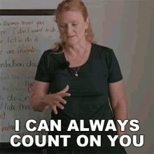 I Can Always Count On You Ronnie GIF - I Can Always Count On You Ronnie Engvid GIFs