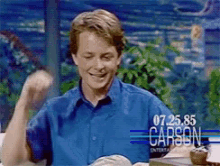 Michael J Fox Hand On Head GIF - Michael J Fox Hand On Head Err GIFs