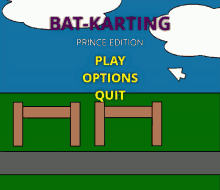 batprince karting game video game prince edition