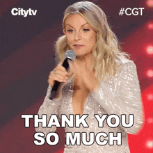 Thank You So Much Lindsay Ell GIF - Thank You So Much Lindsay Ell Canadas Got Talent GIFs