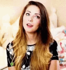 Zoella Disappointed GIF - Zoella Disappointed Sigh GIFs