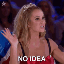 No Idea Amanda Holden GIF - No Idea Amanda Holden Britains Got Talent GIFs