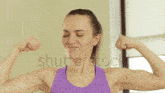 Flexing Biceps GIF - Flexing Biceps Girls Biceps GIFs