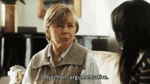 Objection, Argumenative GIF - Objection Argumentative Htgawm How To Get Away With Murder GIFs