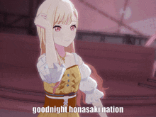Goodnight Honasaki GIF