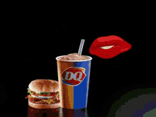 Dairy Queen Dq GIF - Dairy Queen Dq Dq Lips GIFs