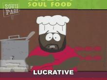 Lucrative Monetary Possibilities Chef GIF - Lucrative Monetary Possibilities Chef South Park GIFs