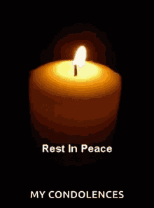 Rest In Peace Candle GIF - Rest In Peace Candle GIFs