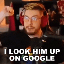 I Look Him Up On Google Shawn Gilhuly GIF - I Look Him Up On Google Shawn Gilhuly Shawn Games GIFs