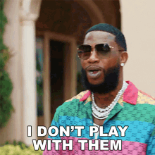 I Dont Play With Them Gucci Mane GIF - I Dont Play With Them Gucci Mane Shit Crazy Song GIFs