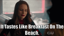 Riverdale Breakfast On The Beach GIF - Riverdale Breakfast On The Beach Cheryl Blossom GIFs