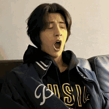 Jooyeon Yawning Yawn GIF - Jooyeon Yawning Yawn Jooyeon GIFs