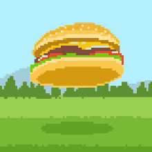 Floppy Burger GIF - Floppy Burger 8bit GIFs