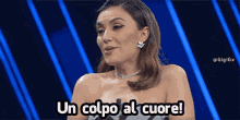 Serena Rossi Sanremo2021 GIF - Serena Rossi Sanremo2021 Colpo Al Cuore GIFs