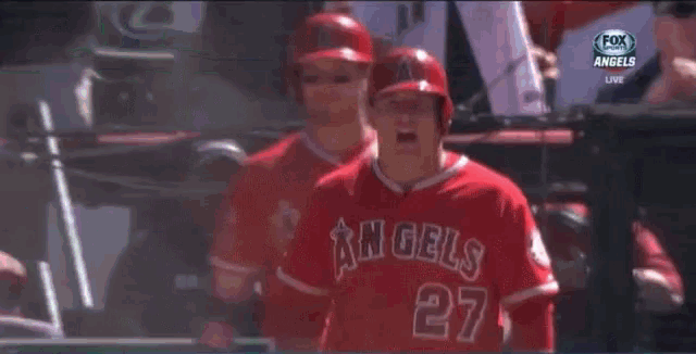 Kansas city royals mike trout GIF - Find on GIFER