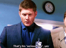 Serious Face Supernatural GIF - Serious Face Supernatural Dean Winchester GIFs