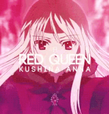 Red Queen Kuhina Ana GIF - Red Queen Kuhina Ana K Project GIFs