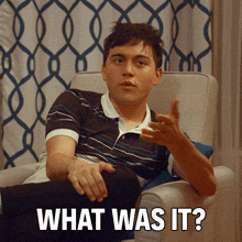 What Was It Brandon Wardell GIF - What Was It Brandon Wardell I Think You Should Leave With Tim Robinson GIFs