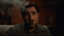 Jason Schwartzman Thaniel Block GIF - Jason Schwartzman Thaniel Block Smoking GIFs