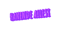 a white background with purple letters that say hanende ailesi