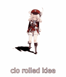 Clo Rolled GIF - Clo Rolled Klee GIFs