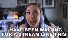 I Have Been Waiting For A Stream Like This Ashnichrist GIF - I Have Been Waiting For A Stream Like This Ashnichrist Ashni GIFs