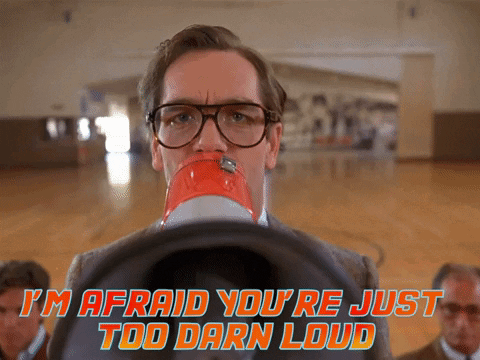 Too Loud Back To The Future GIF - Too loud Back to the future Huey lewis -  Discover & Share GIFs