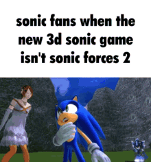 sonic sonic fans sonic forces