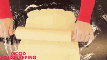 rolling pin mixing baking pumpkin pie dough