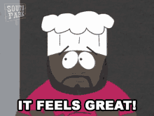 It Feels Great Chef GIF - It Feels Great Chef South Park GIFs