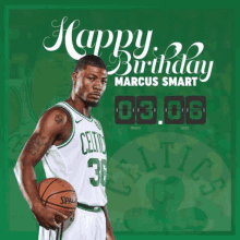 Happy Birthday Marcus Smart Marcus Smart Birthday GIF - Happy Birthday Marcus Smart Marcus Smart Birthday GIFs