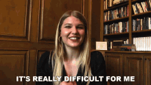 Its Really Difficult For Me Brynn Elliott GIF - Its Really Difficult For Me Brynn Elliott Its Hard For Me GIFs