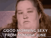 Good Morning Sexy From Momma June GIF - Good Morning Sexy From Momma June Smooch GIFs