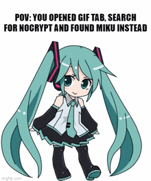 Nocrypt Memes GIF - Nocrypt Memes Hatsune Miku GIFs