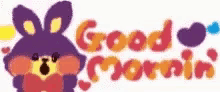 Good Morning Bunny GIF - Good Morning Bunny GIFs