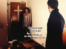 Silence Him Just A Bit Hal And Annie GIF - Silence Him Just A Bit Hal And Annie Hal Yorke GIFs