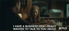 I Have A Business Idea I Really Wanted To Talk To You About Laura Linney GIF - I Have A Business Idea I Really Wanted To Talk To You About Laura Linney Wendy Byrde GIFs