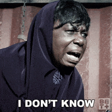 I Dont Know Marva GIF - I Dont Know Marva Ruthless GIFs
