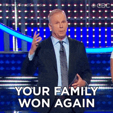 Your Family Won Again Gerry Dee GIF - Your Family Won Again Gerry Dee Family Feud Canada GIFs