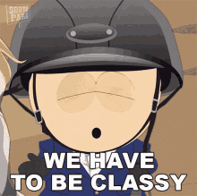 We Have To Be Classy Butters Stotch GIF - We Have To Be Classy Butters Stotch South Park GIFs