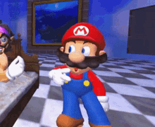 Smg4 Mario GIF - Smg4 Mario Out GIFs