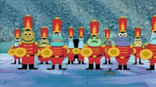 The Winner Takes All GIF - Spongebob Squarepants Band GIFs