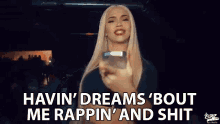 Having Dreams About Me Rapping And Shit Rap GIF - Having Dreams About Me Rapping And Shit Rap Goal GIFs
